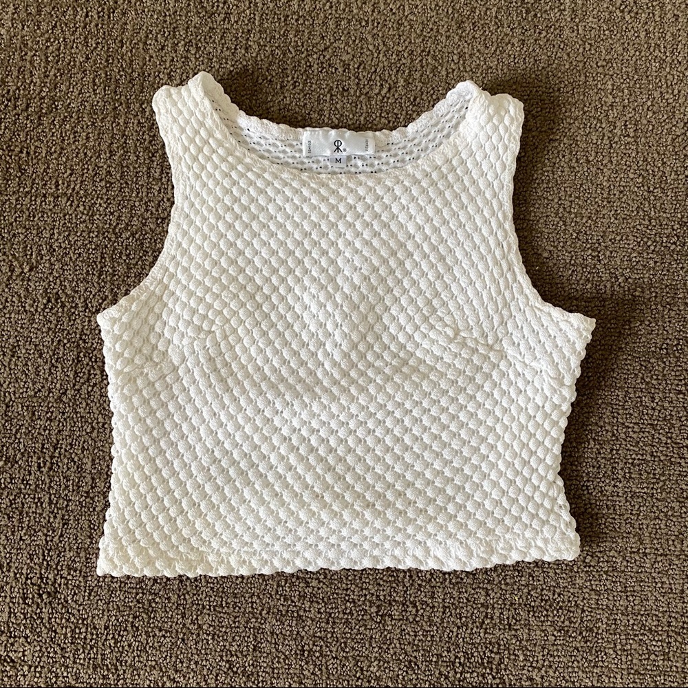 Vintage y2k rampage knit crop top